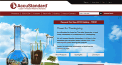 Desktop Screenshot of accustandard.com